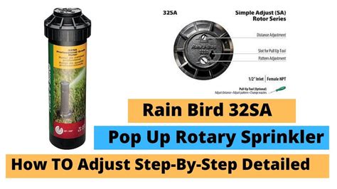 adjusting rainbird 32sa|User manual Rain Bird 32SA (English